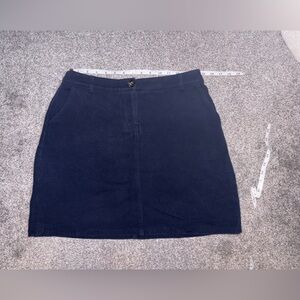 Boden Navy Skirt size 8